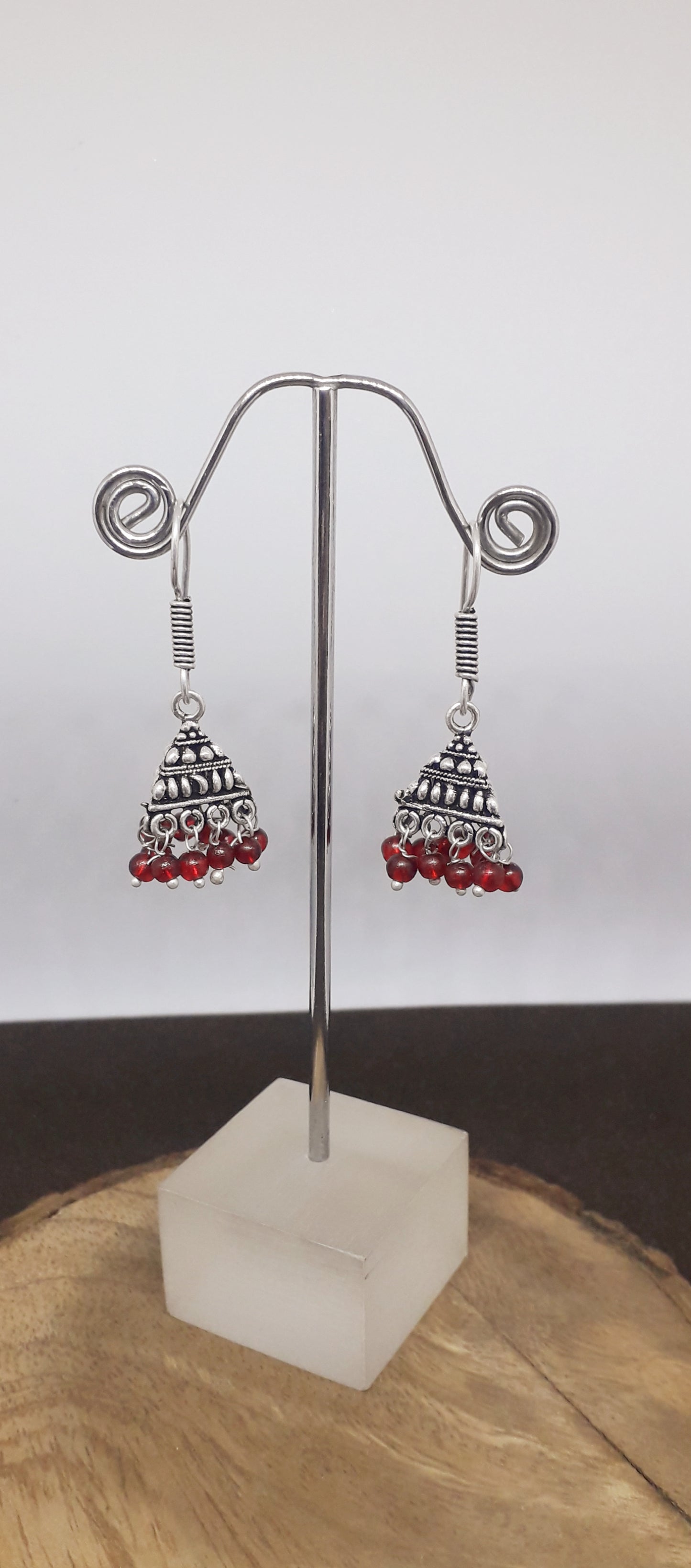 Pyramid Jhumkas