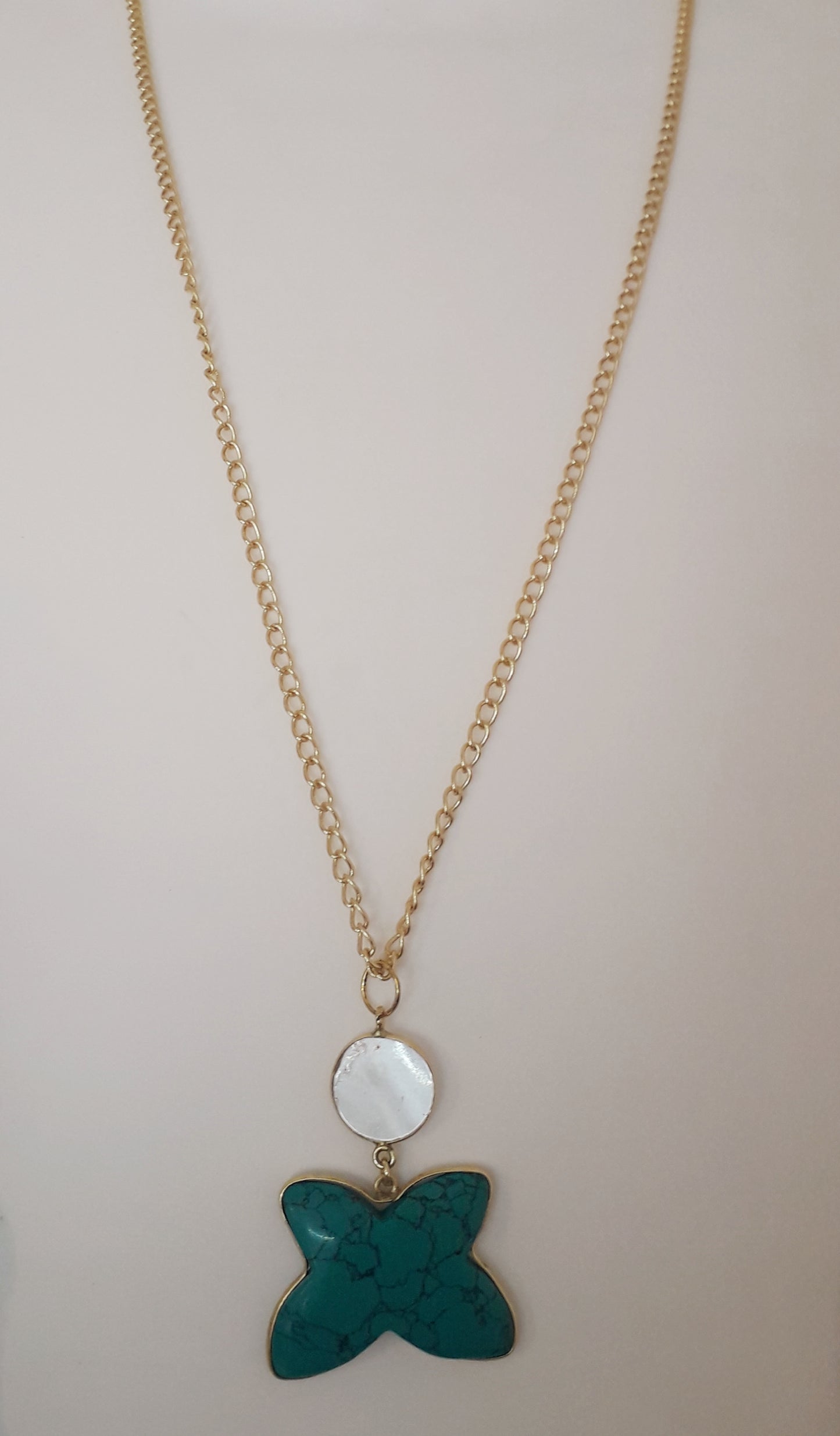 Butterfly Pendant & Chain