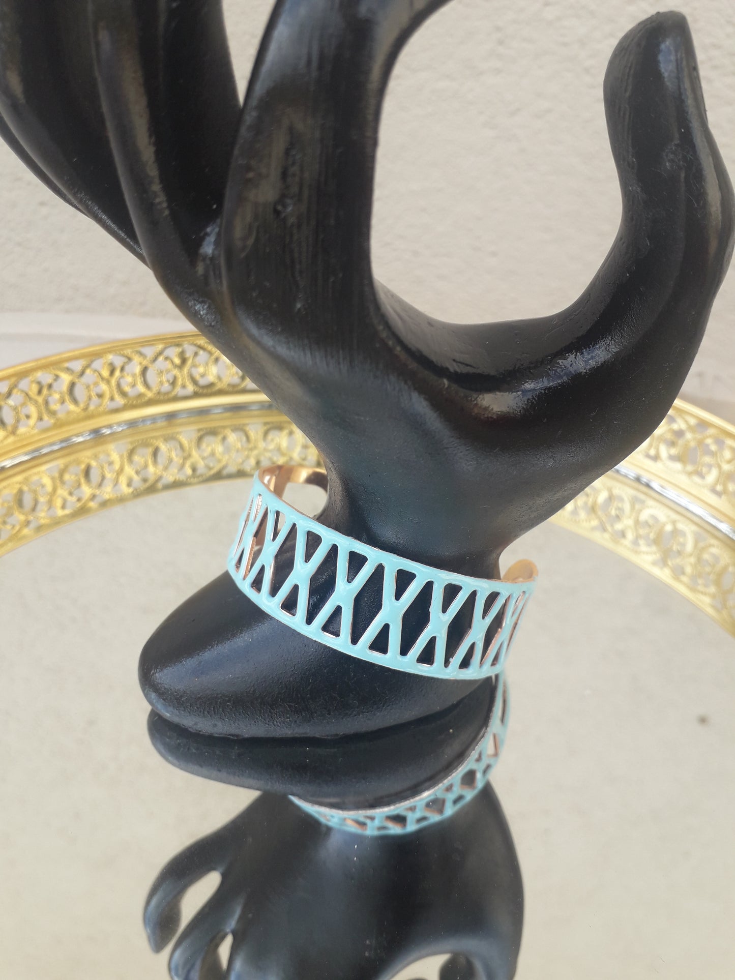 Pastel Blue Cuff Bracelet