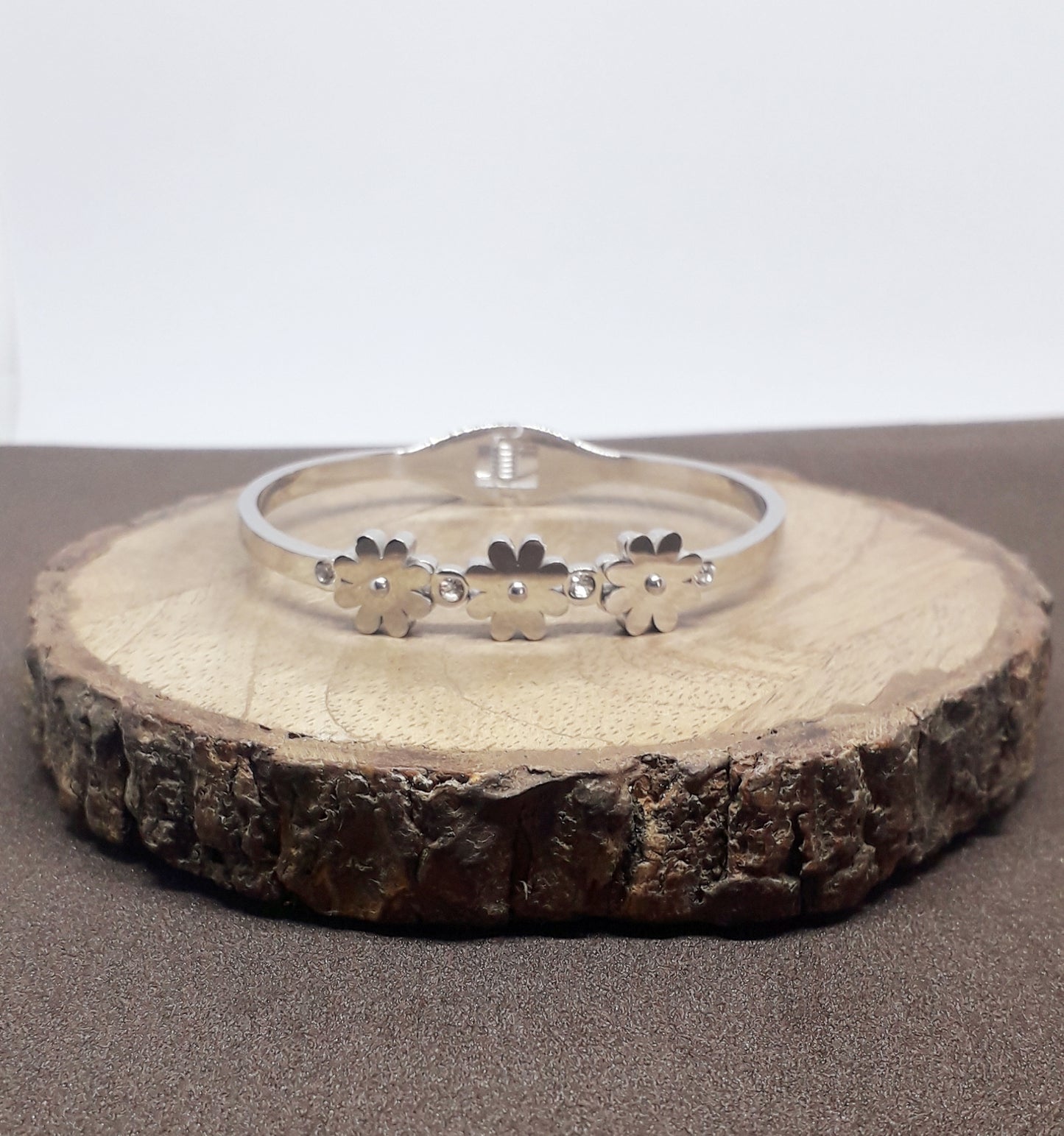 Floral Cuff Bracelet