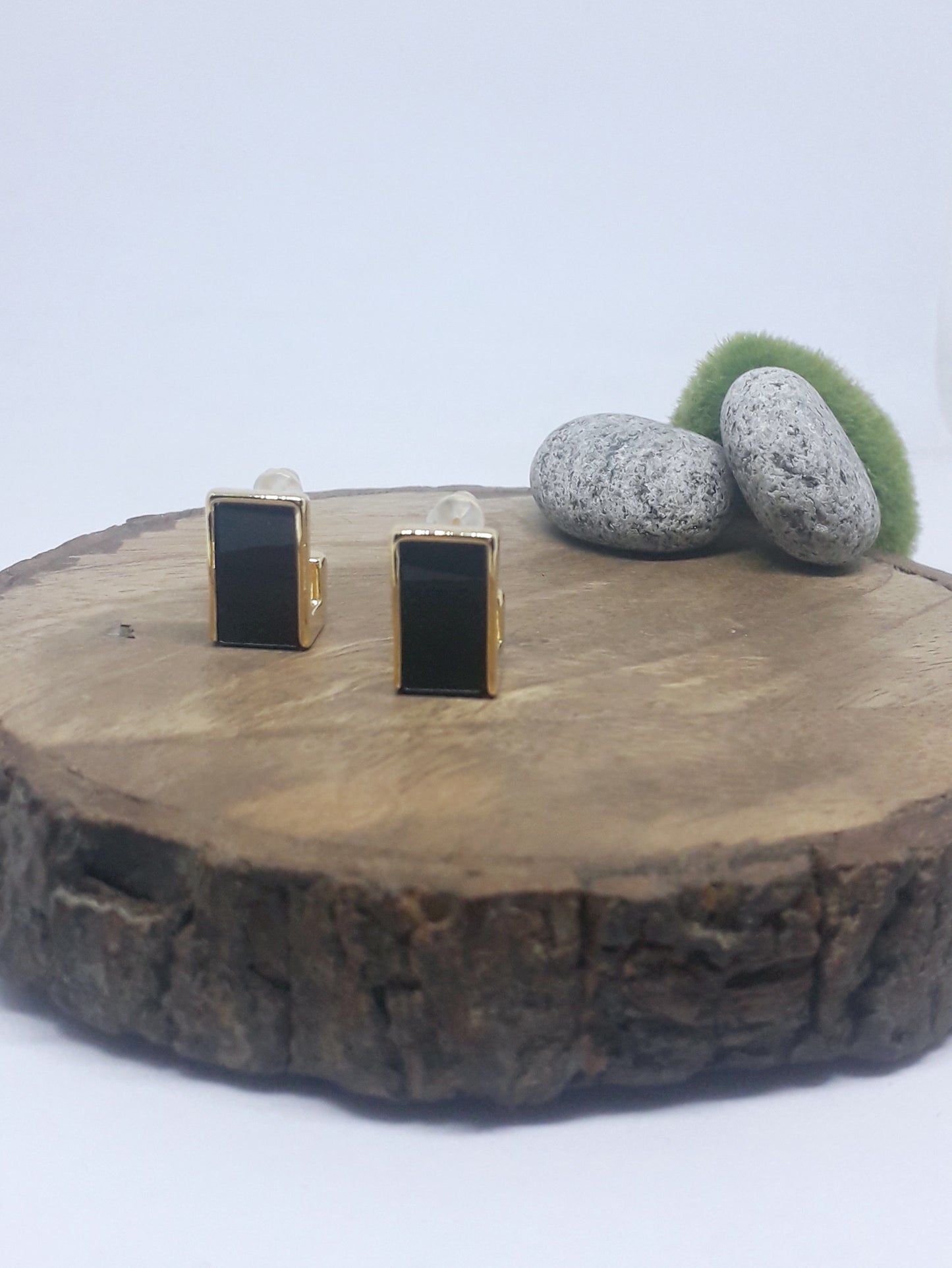 Black Hug Studs