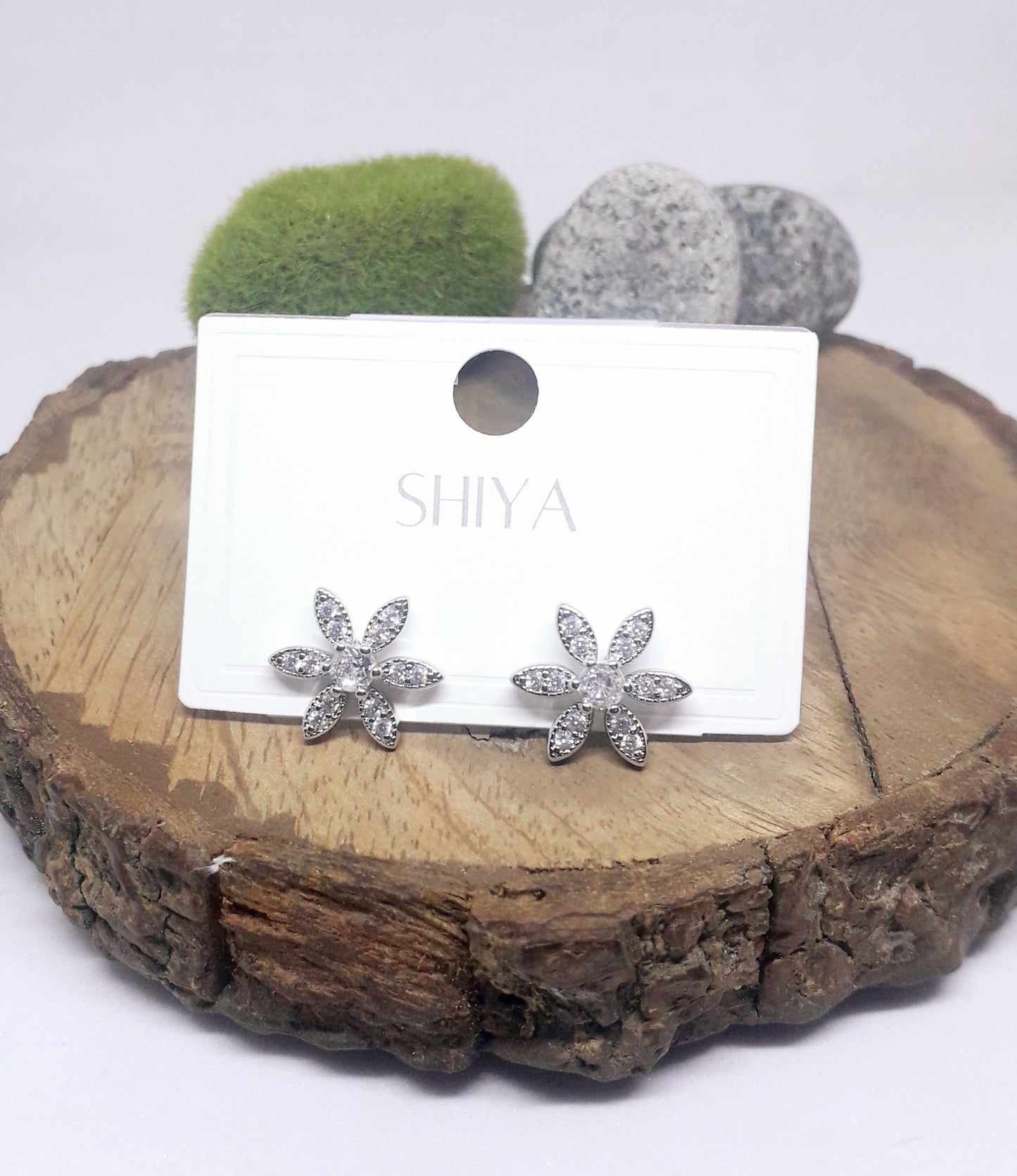 Flower Studded Stud