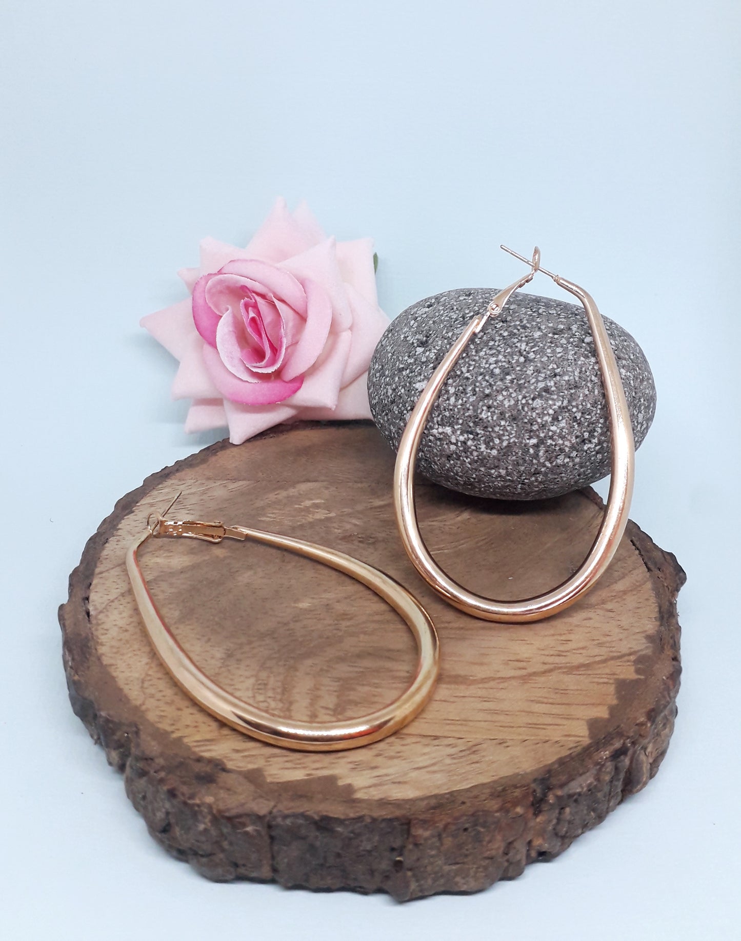 Oval Hoops