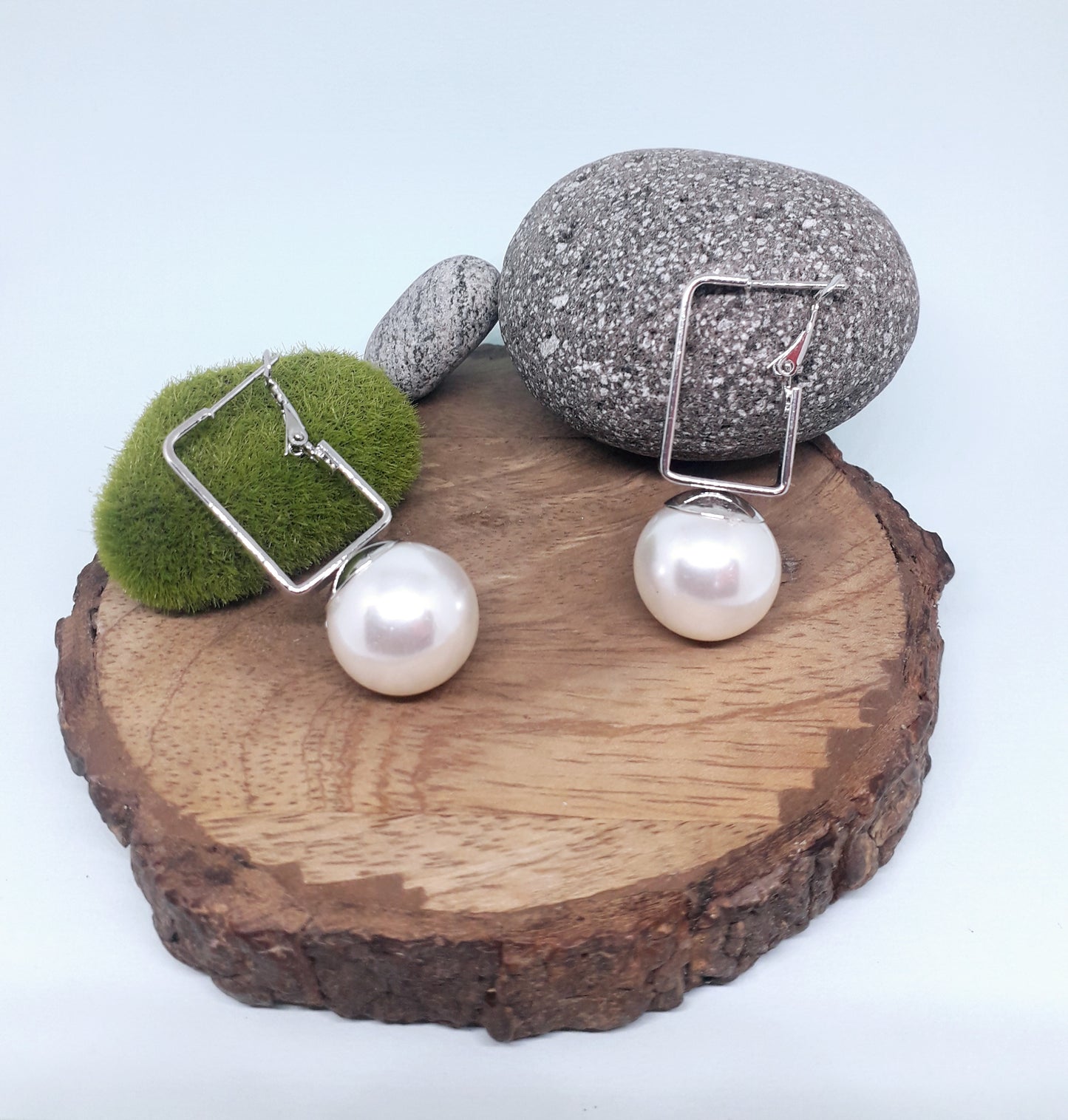 Pearl Themed Earrings