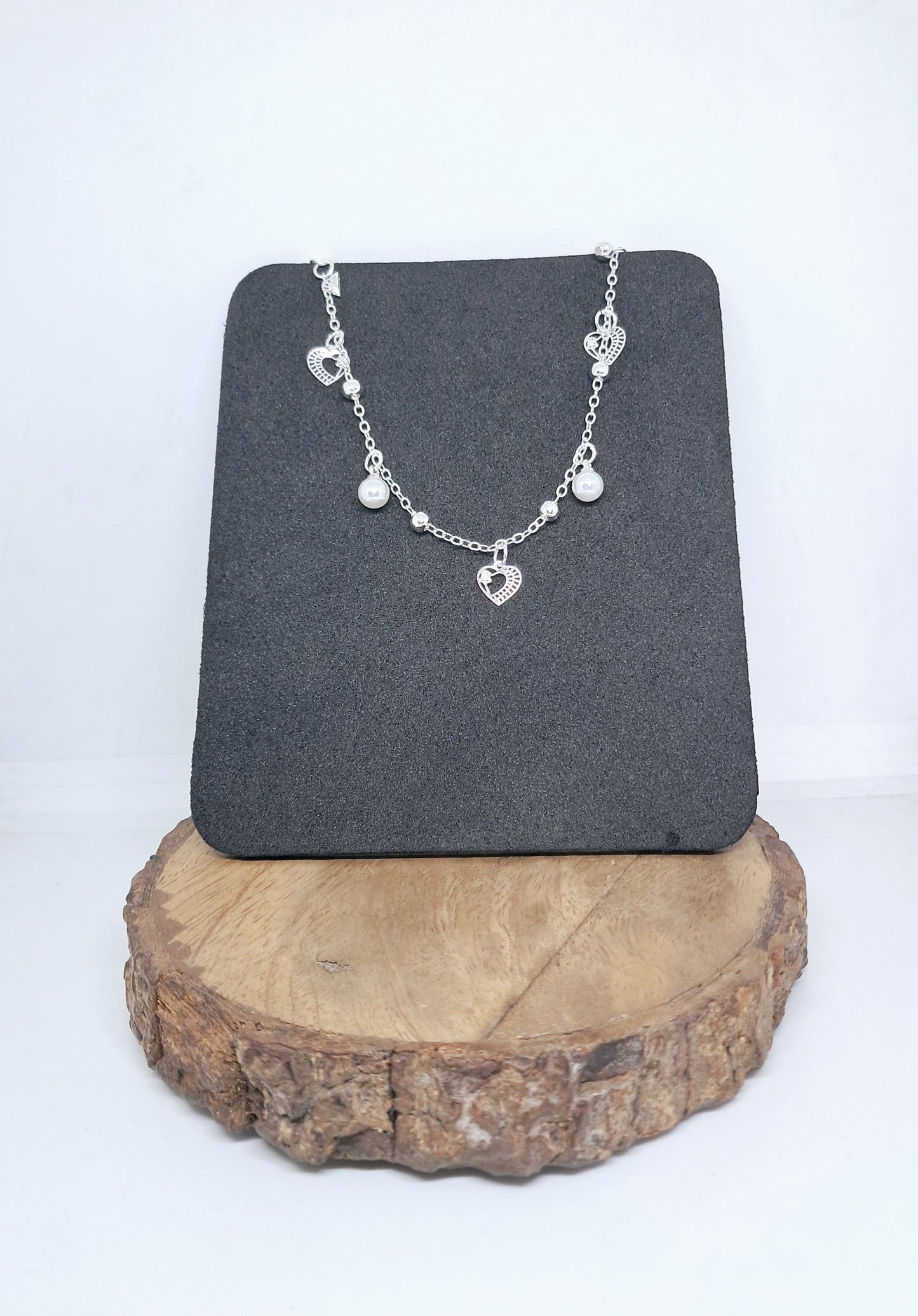 Heart Charm Bracelet