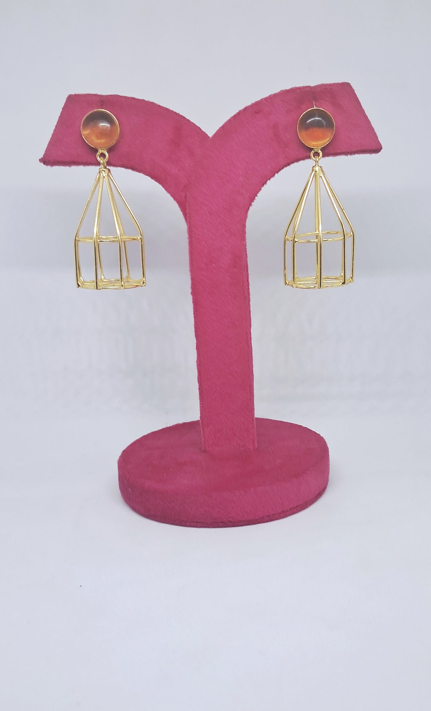 Cage Earrings