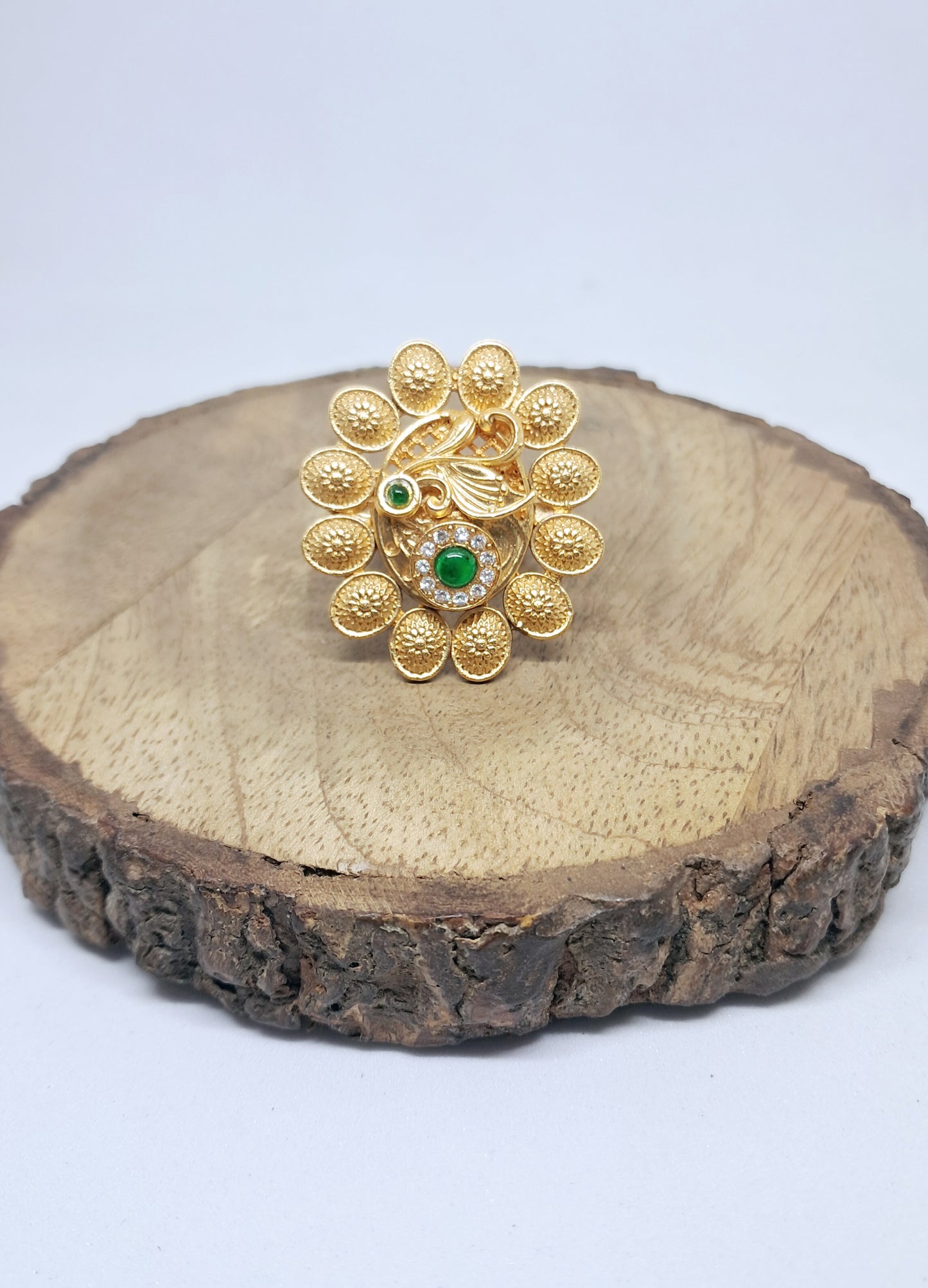 Floral Antique Ring