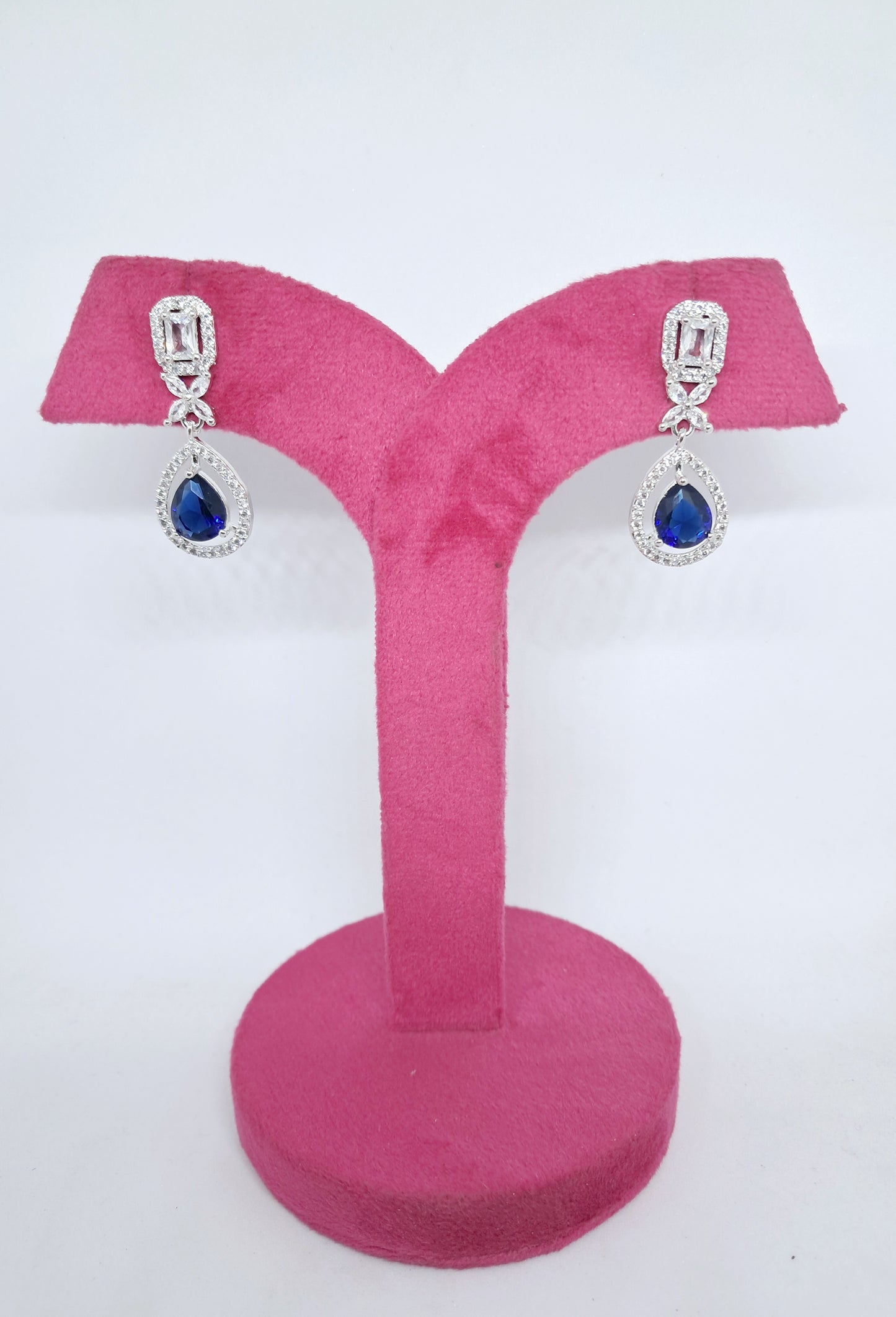 Lovely Blue Shade AD Danglers