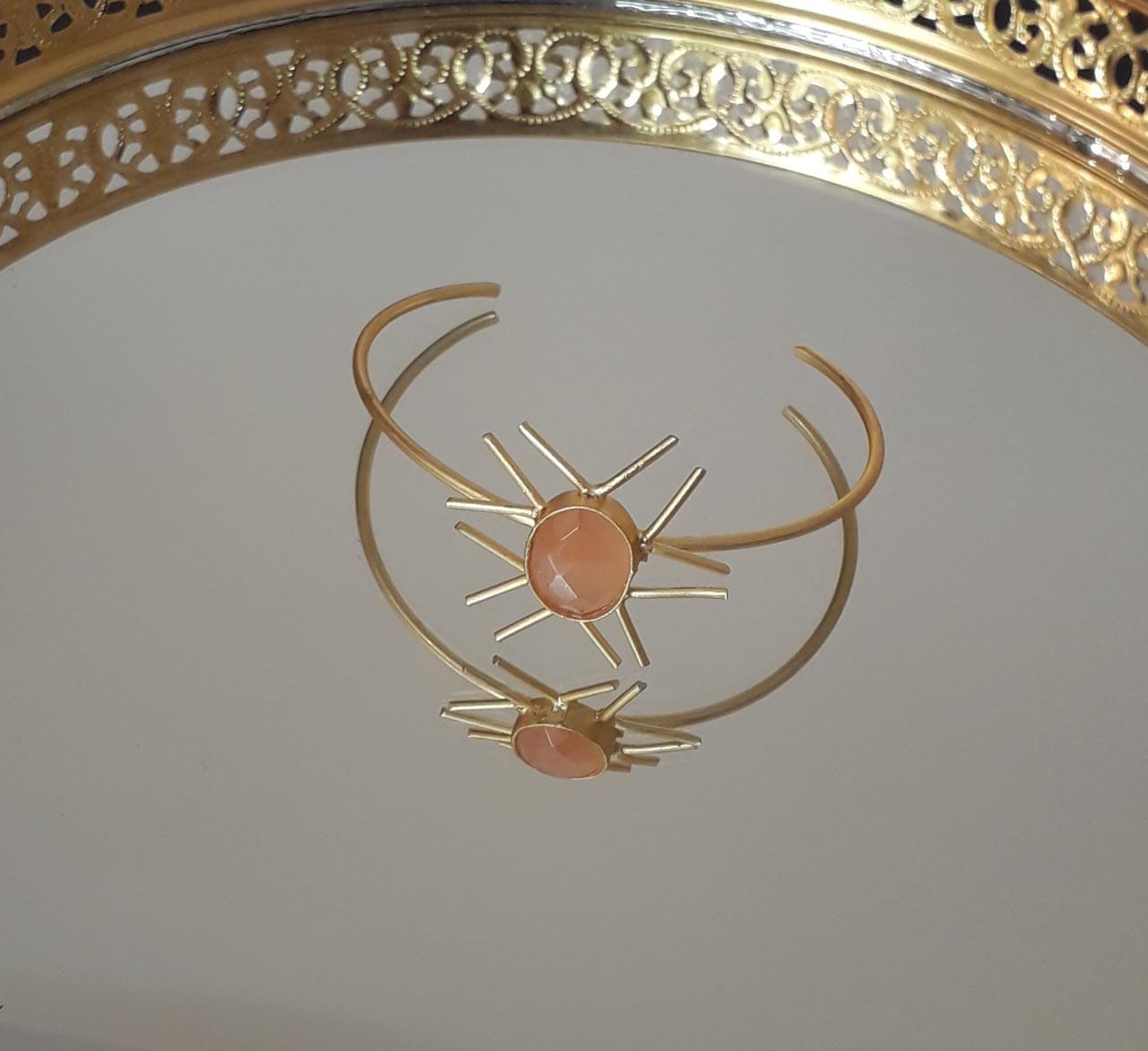 Elegant Studded Cuff Bracelet