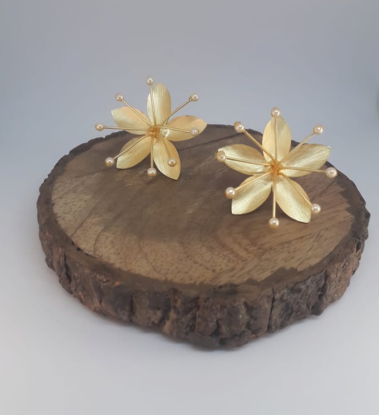 Flower Themed Pretty Studs