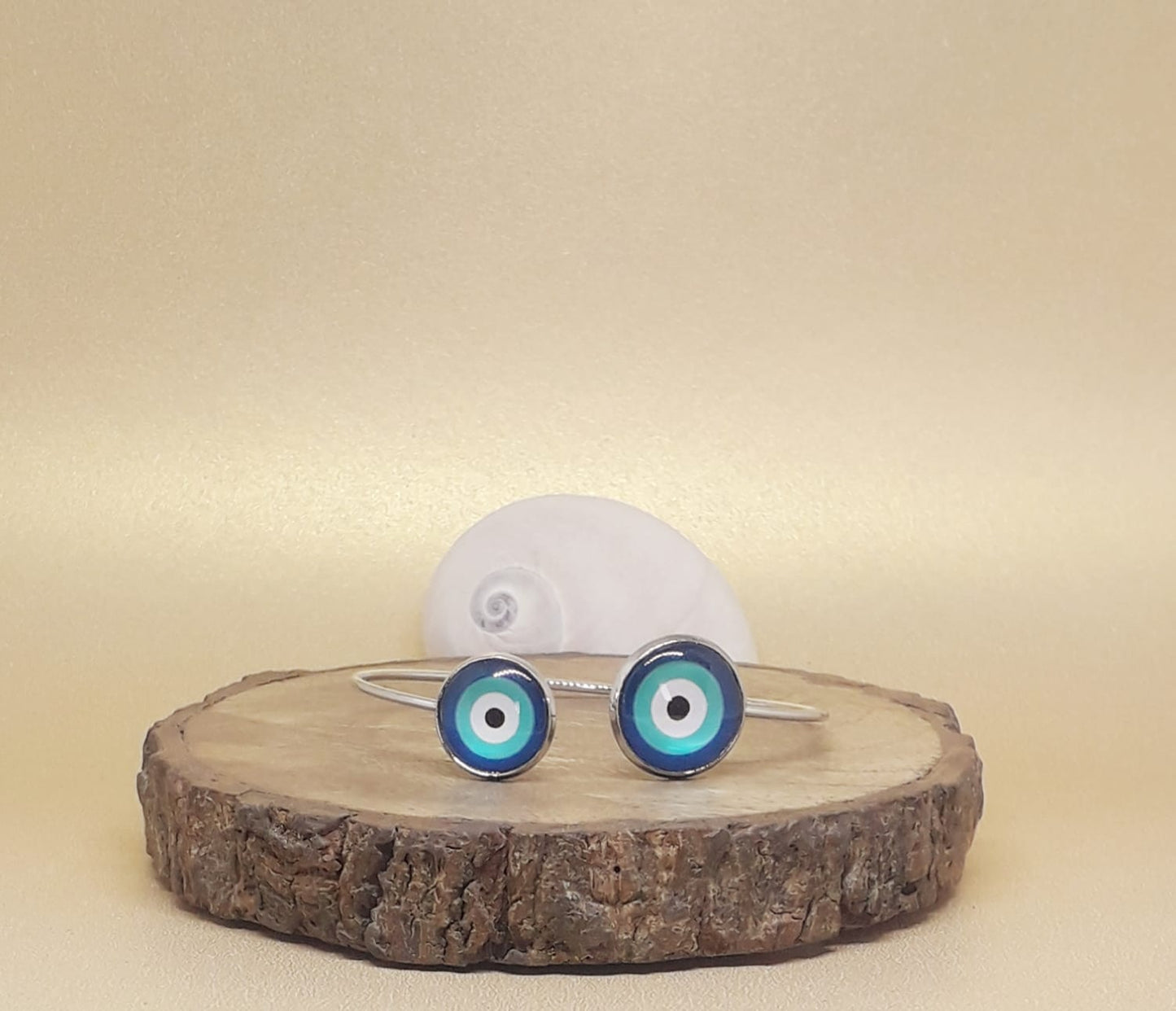 Cuff Evil eye Bracelet