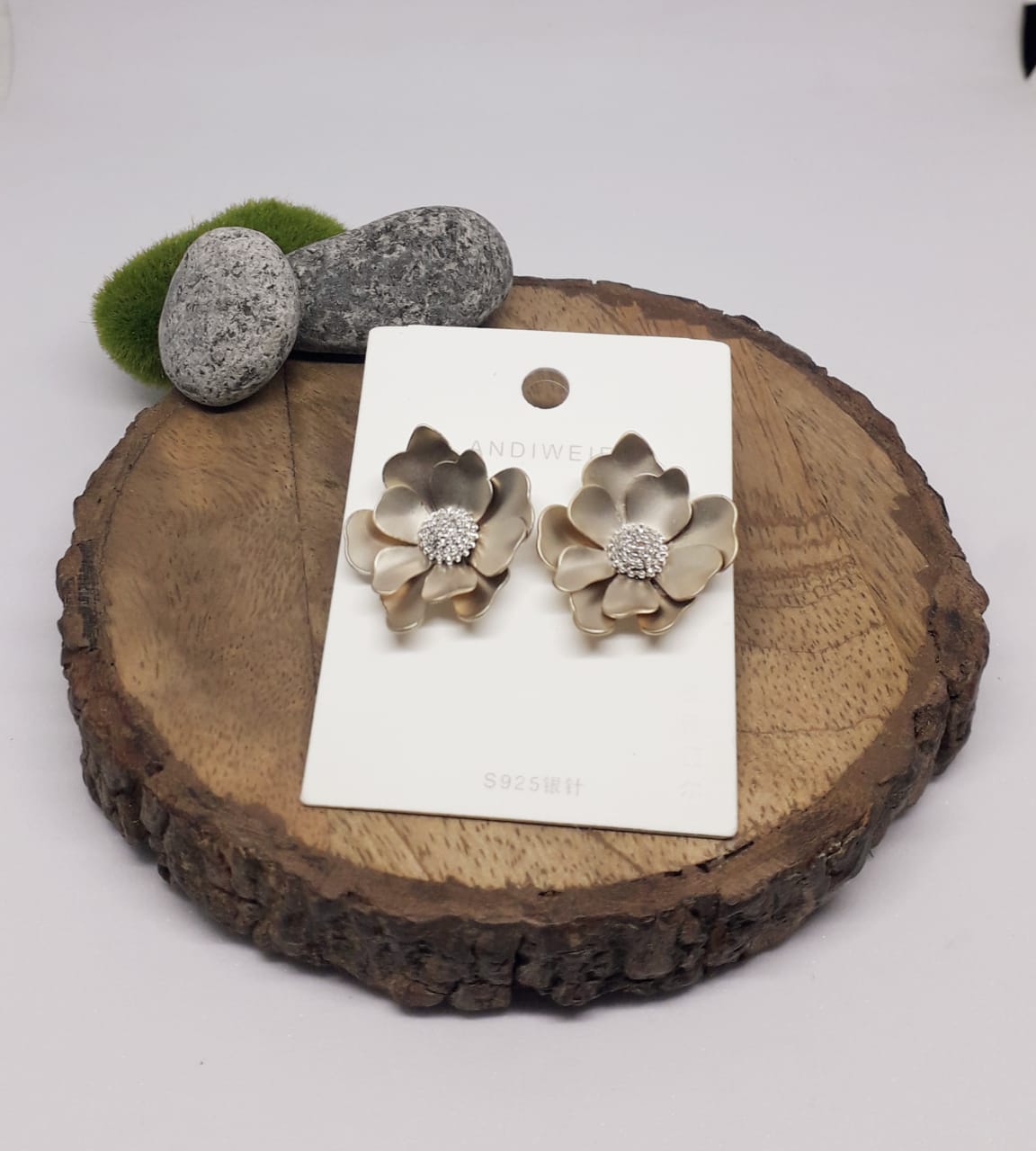 Elegant Flower Themed Studs