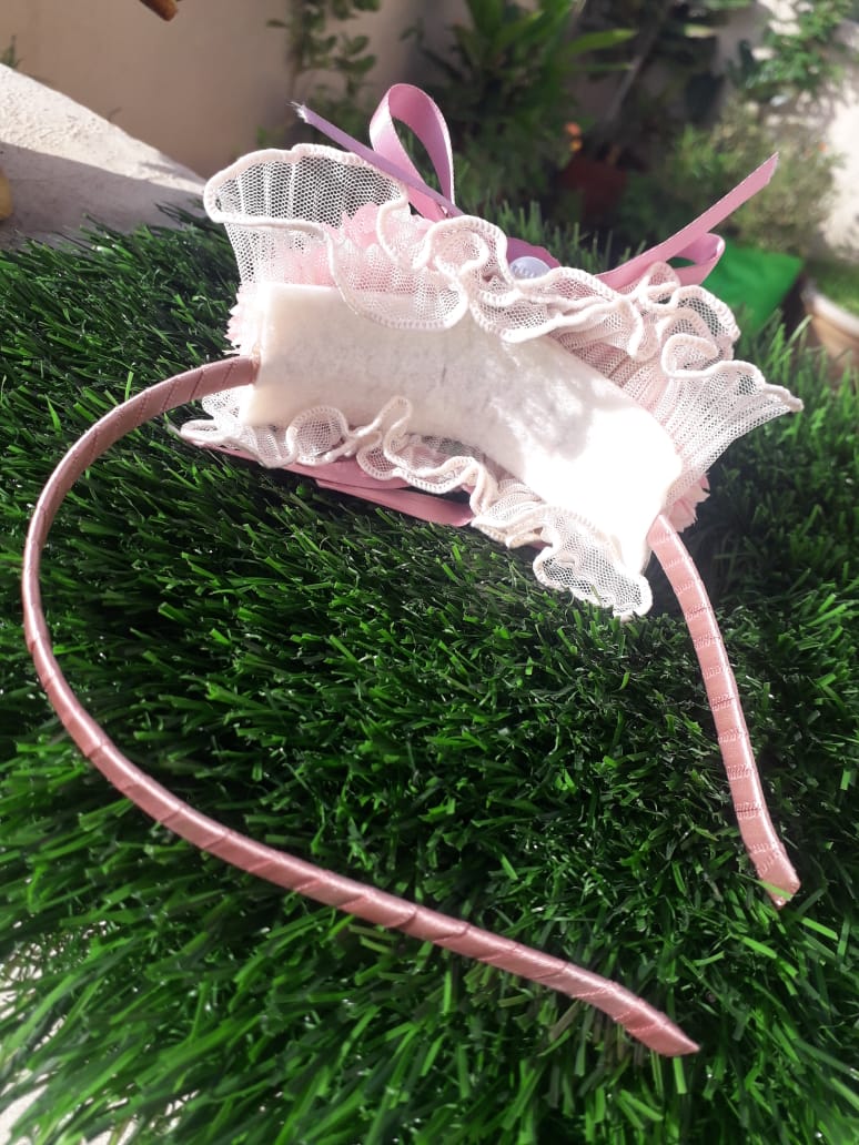 Cute Premium Hair Band pink