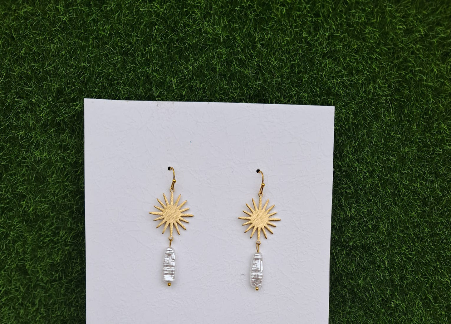 Sun Themed Earrings