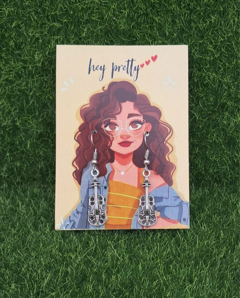 Guitar Dangler Earrings