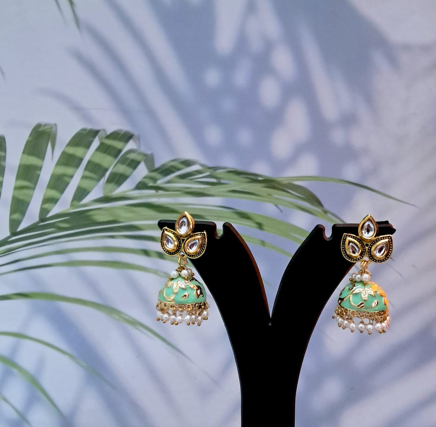 Meenakari Classic Jhumka's