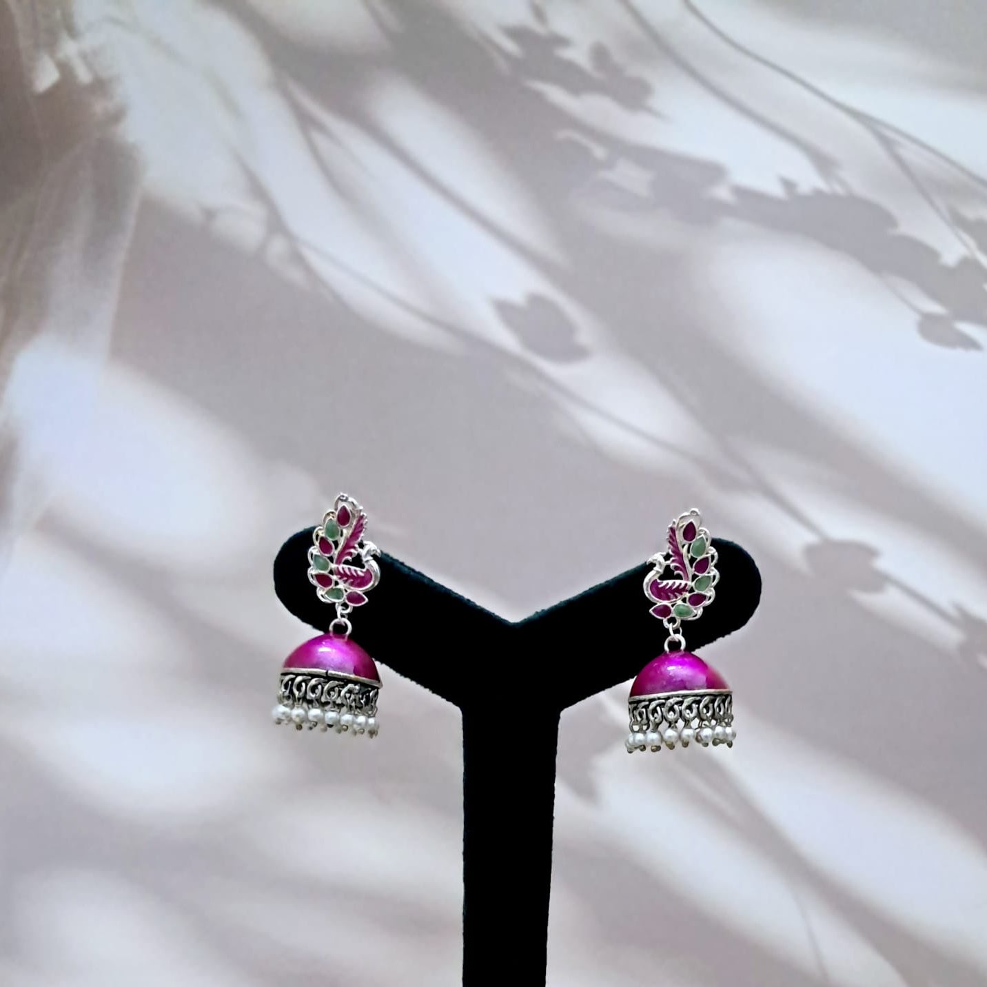 Pretty Pink Shade Jhumka's