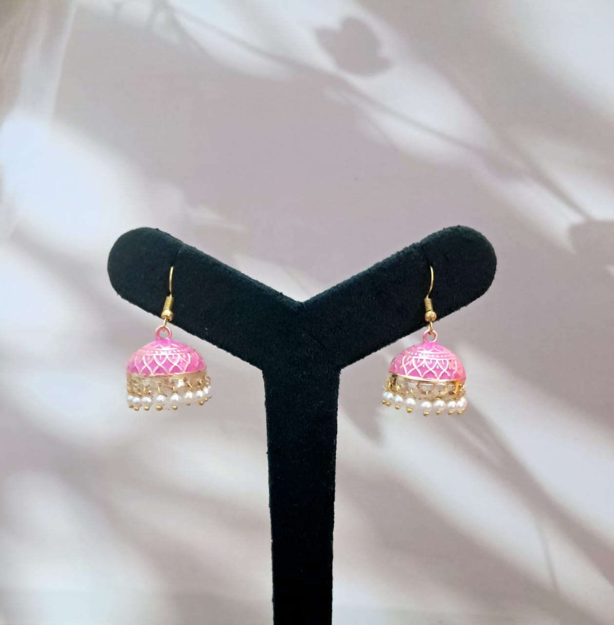 Classic Meenakari Jhumka's