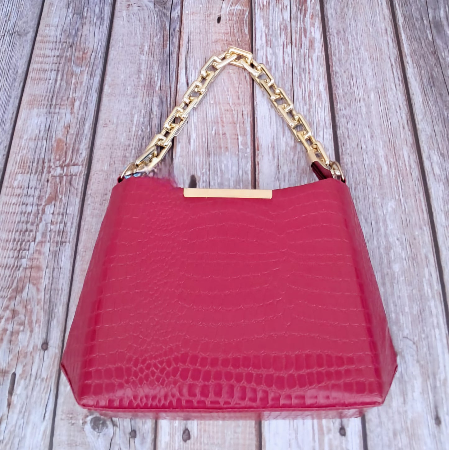 Cute Handbag - Red Maroon Shade