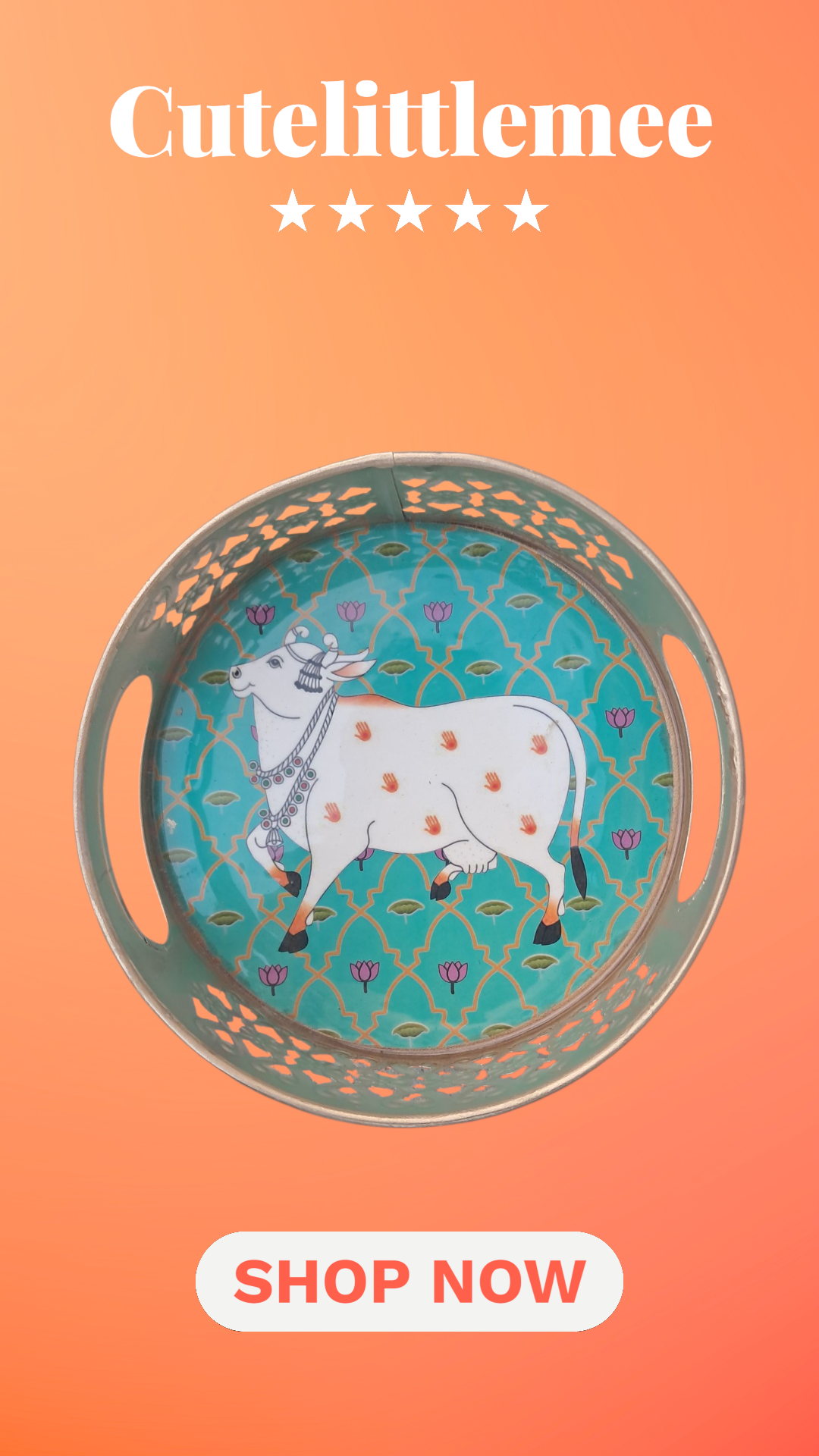 Pichwai Tray