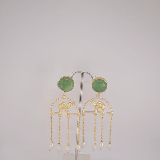 Camel Chain Earrings