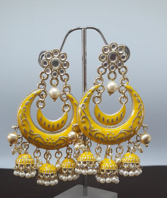 Chandbali Multi Jhumkas