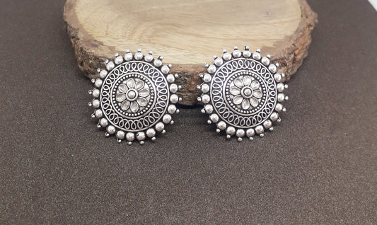 Oxidized Beautiful Studs