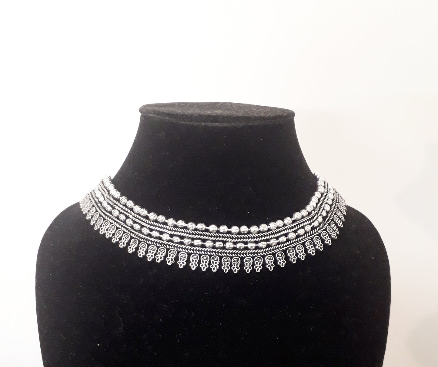 Oxidized Charming Necklace