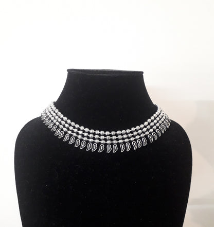 Oxidized Pretty Necklace