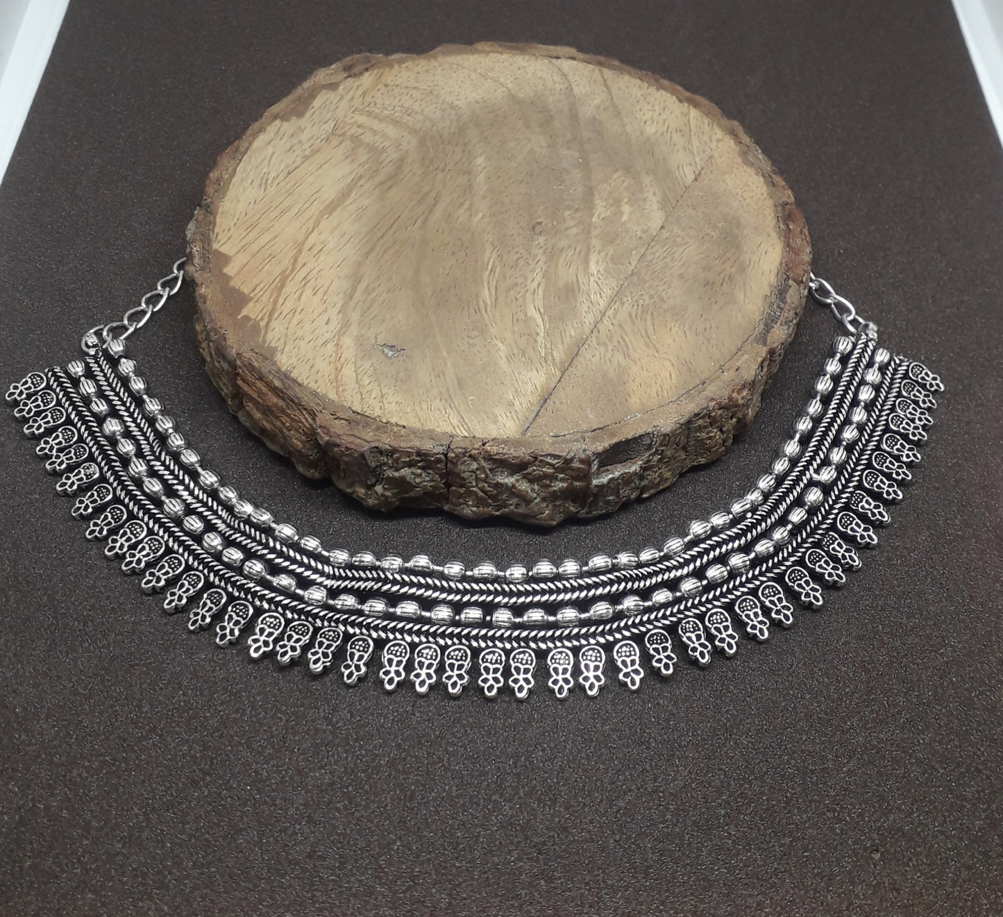 Oxidized Charming Necklace