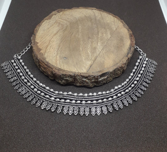 Oxidized Charming Necklace