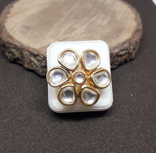 Gorgeous Flower Finger Ring