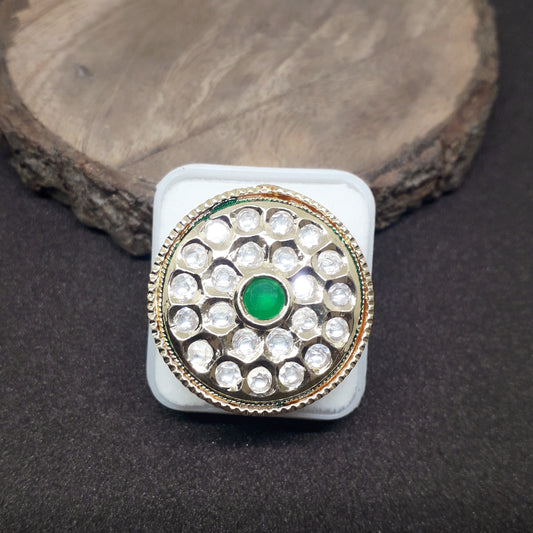 Beautiful Studded Finger Ring