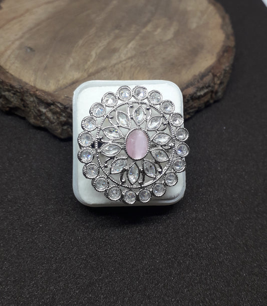 Studded Finger Ring