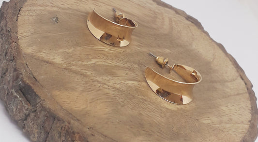 Gold Hoop Earrings