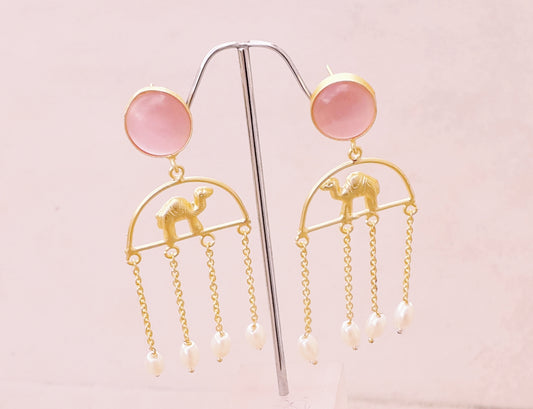 Camel Chain Earrings
