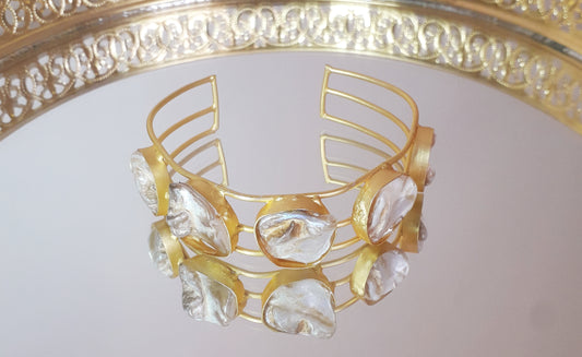 MOP Cuff Bracelet