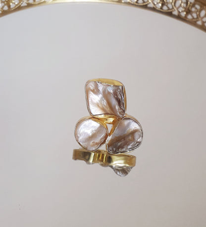 MOP Finger Ring