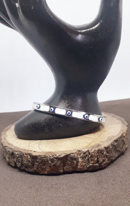 Elegant Evil Eye cuff Bracelet