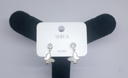 Pretty Butterfly MOP Earrings