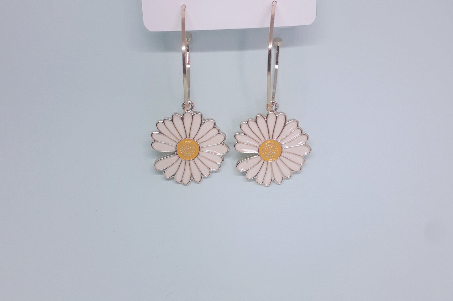 Flower Hoop 2 in 1 Earrings