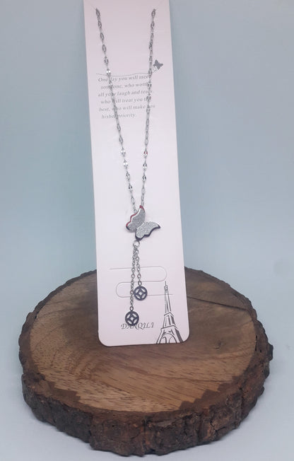 Butterfly Pendant Chain