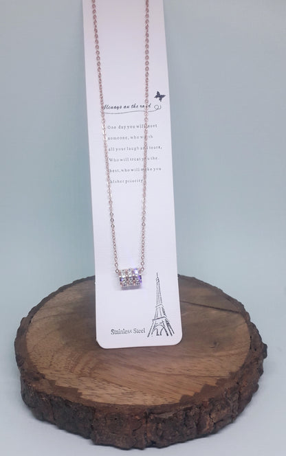 Studded Rolling Pendant Chain