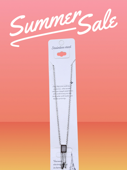 Delicate Mop Pendant Chain