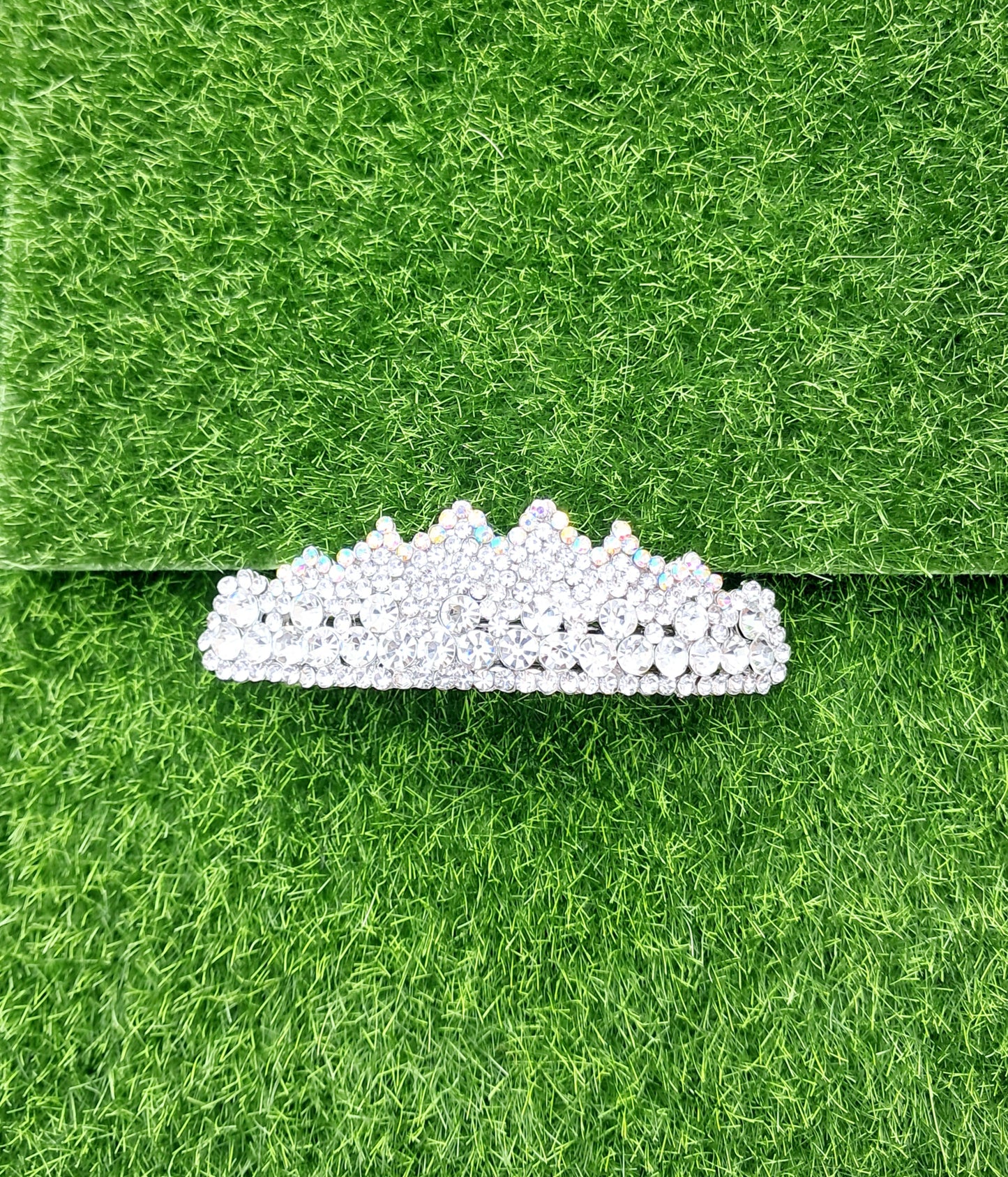 Crown Studded Hair Clip