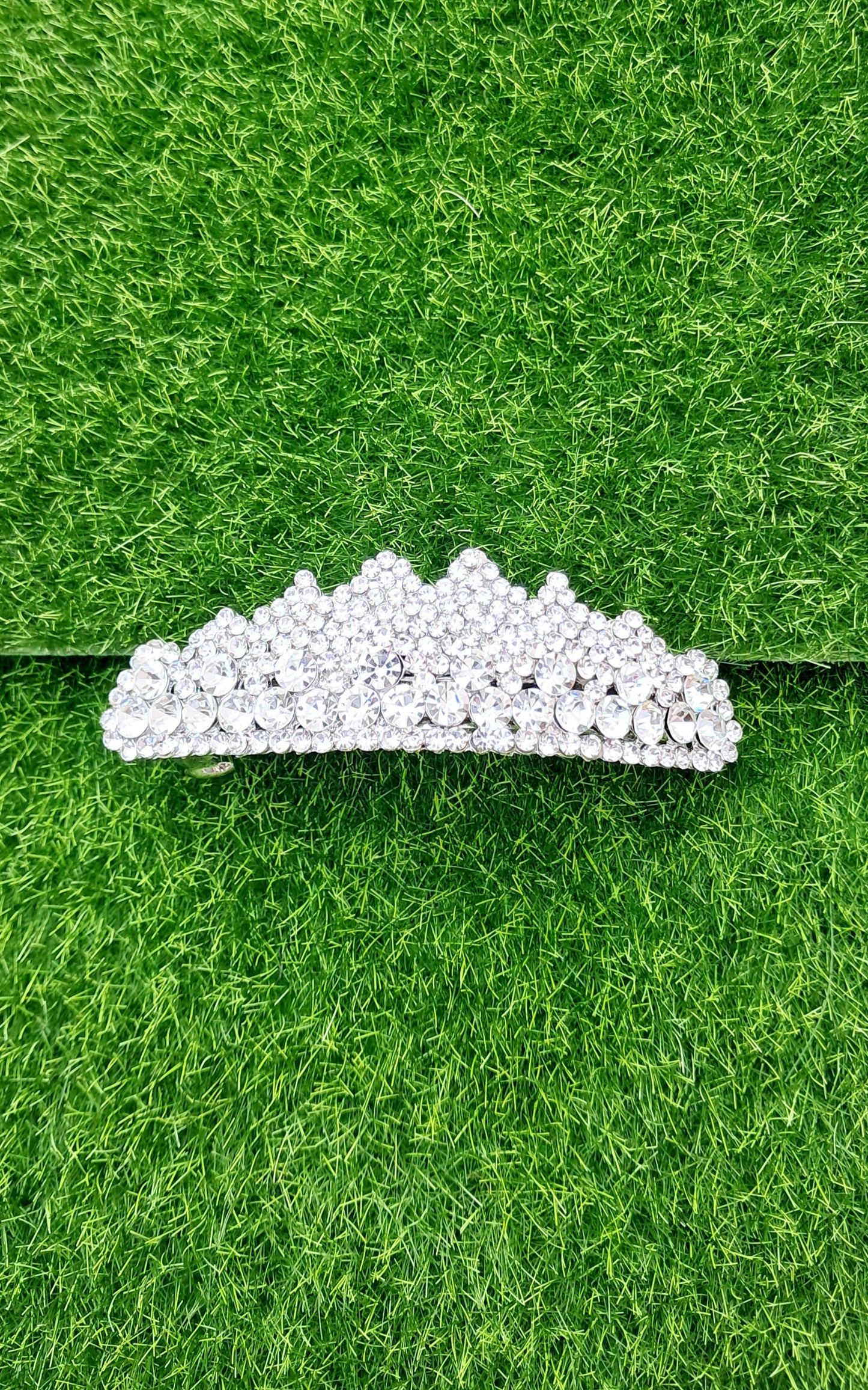 Crown Studded Hair Clip