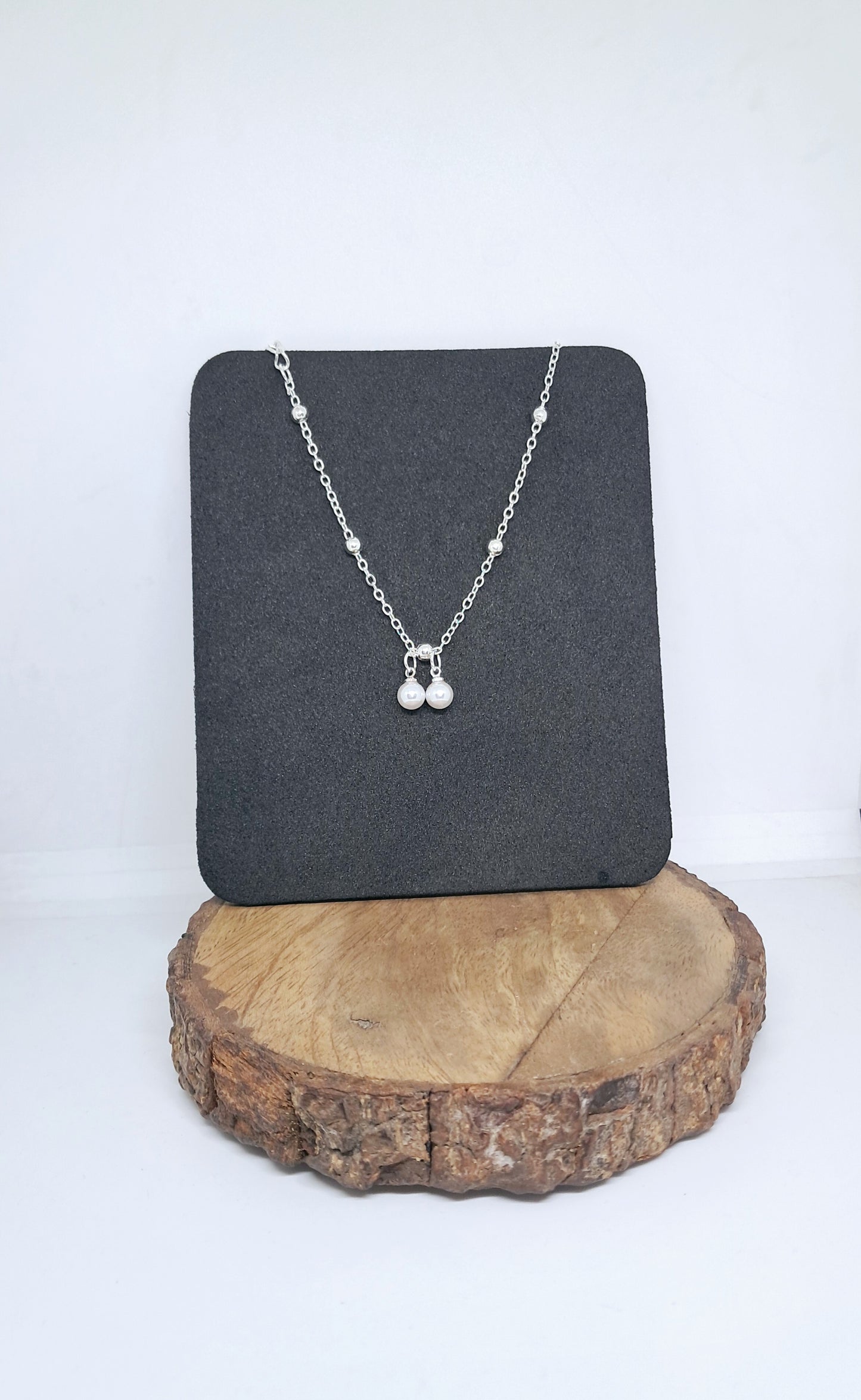 Pearl Charm Bracelet