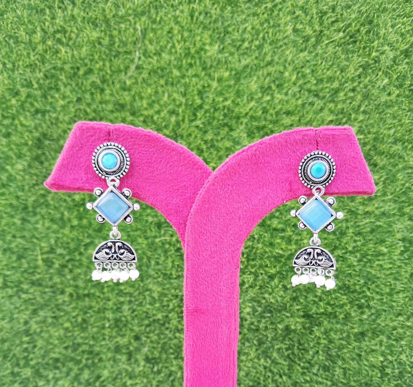 Sky Blue Pretty Earrings