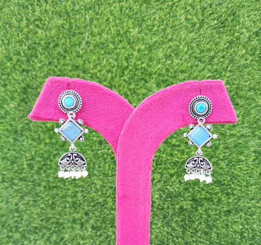 Sky Blue Pretty Earrings