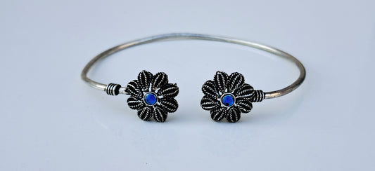 Blue Studded Bracelet